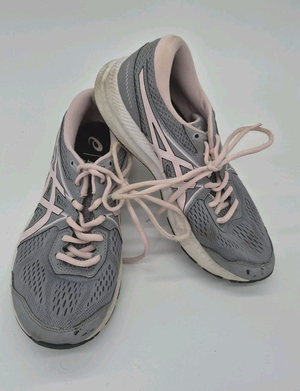 Asics Gel-Contend 7 Women's Size 8.5W Wide Running Sneakers 1012A910 Pink Gray